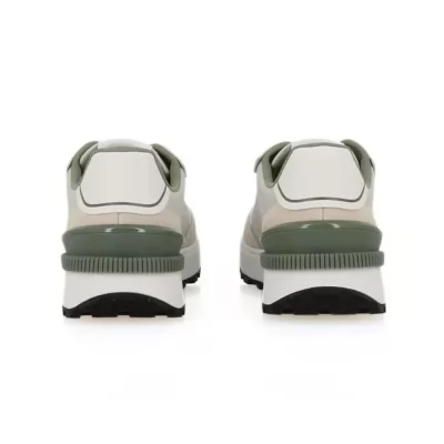 BASKETS TOMMY JEANS TJW TECH RUNNER ESS HOMME KHAKI
